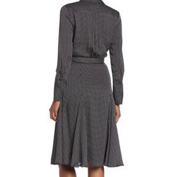 Equipment Bancort Belted Checked Crepe De Chine Shirt Dress - Picture 3 of 12